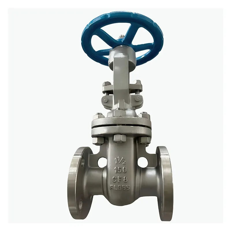 Stainless Simbi 304 Flanged Gedhi Valve