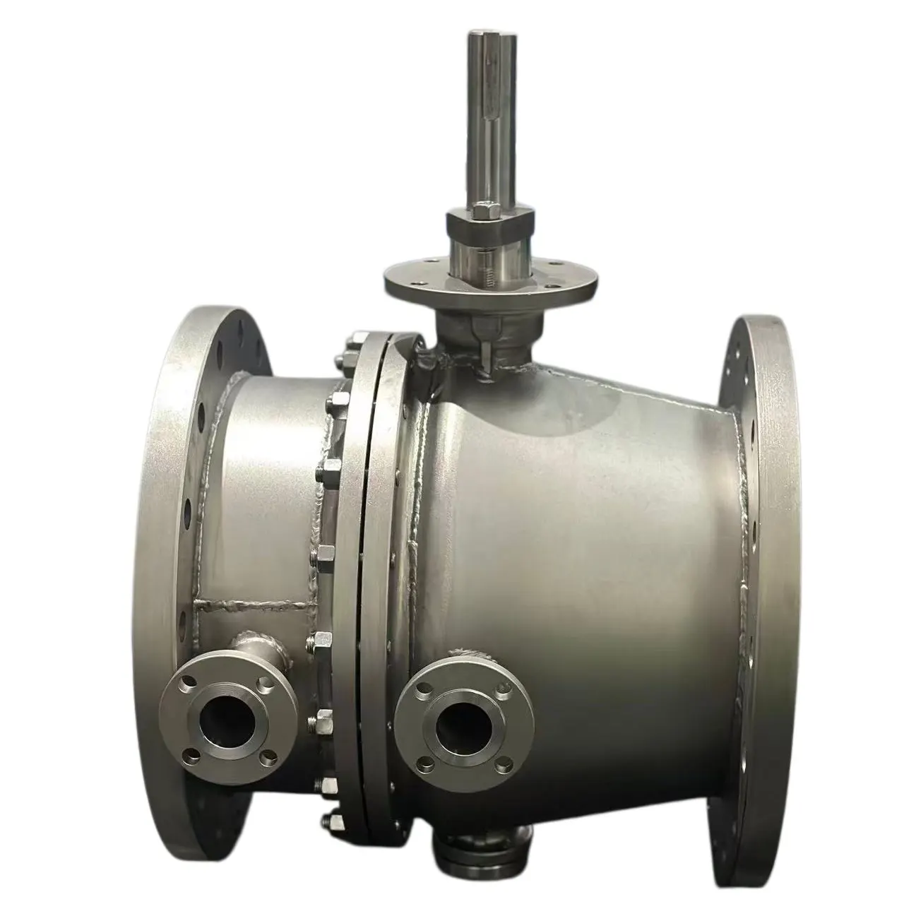 Stainless Simbi Yakagadzika Bhora Valve Yakagadzirwa Flanged Bhora Valve