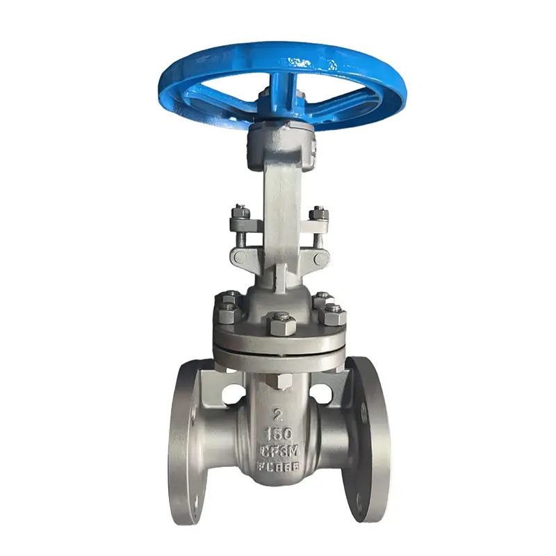 Stainless Simbi Flange Gedhi Valve