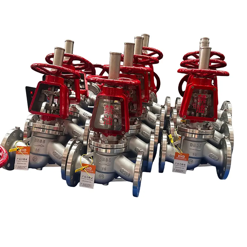 Stainless Simbi Oxygen Globe Valve